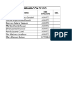 Programacion de Ldo