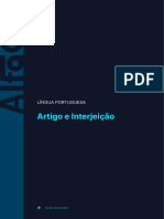 Artigo e Interjeição: Língua Portuguesa