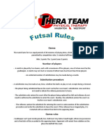 Futsal Rules