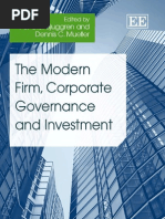 Download The Modern Firm Corporate Governance and Investment 2009 by Shiv Sarangi SN66375734 doc pdf
