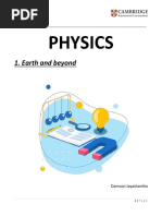 Phy 1 - Earth and Beyond