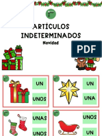 Artículos Indefinidos