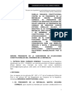 Final Dc Vizcarra, Salvador Del Solar , Vicente Zeballos, Ex Gabinete y Tc .Docx (1)