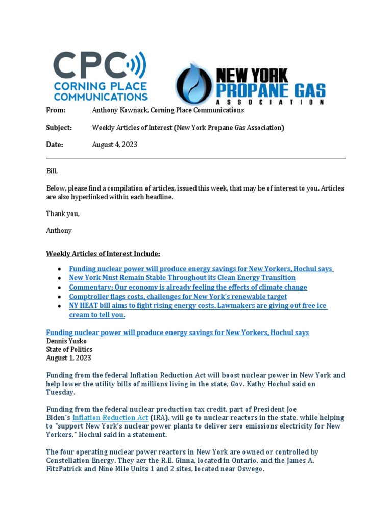 Weekly articles of interest 8 4 23 pdf renewable energy climate