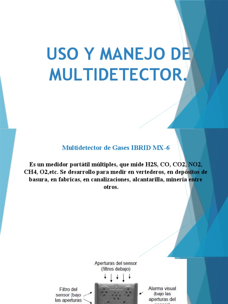 Capacitacion Uso y Manejo de Multidetector | PDF | Tecnología e ingeniería