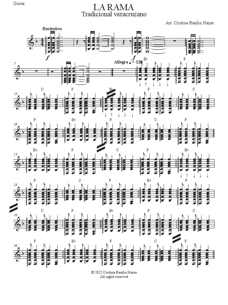 LA RAMA Munich Guitar PDF