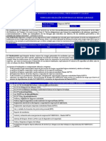 Formulario Obligación de Informar Los Riesgos Laborales