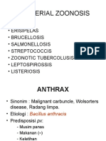 Anthrax Bakterial Zoonosis