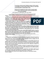 Improvement Program of Marketing Mix Based On Roti John Koboy'S Purchase Decision With Multiple Linear Regression Analysis Method