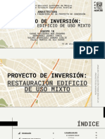 Equipo 10 - Proyecto de Inversión Edificio Mixto