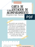 Carta de Presentacion de Acompañamiento