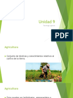 Unidad 9 Tecnologia Agricola