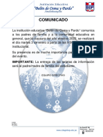 Comunicado Clausura 2022 PDF