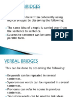 Verbal Bridges