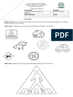 Modelo de Hojas de Trabajo Señales de Transito
