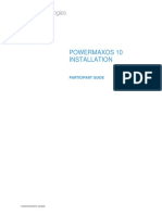 PowerMaxOS 10 Installation - Participant Guide