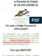 Ecologia e Meio Ambiente - NCFG - Lei 18104-13