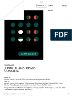 MASP Museu de Arte de São Paulo - Exposiçao Livro Judith Lauand Desvio Concreto