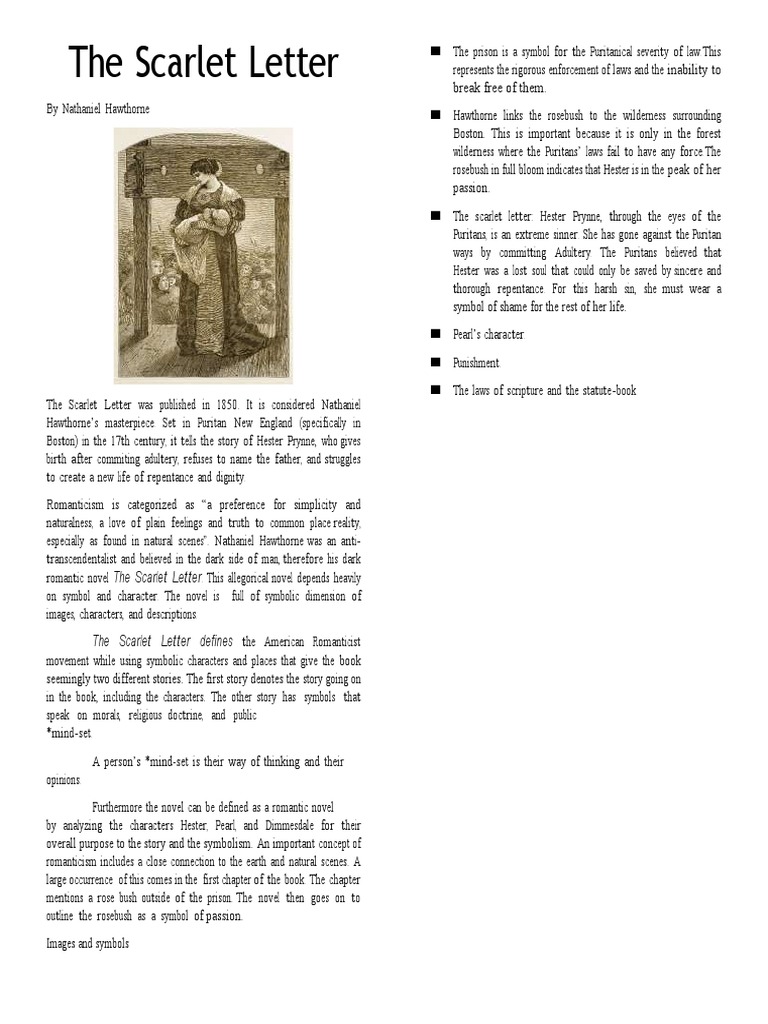 The Scarlet Letter | PDF