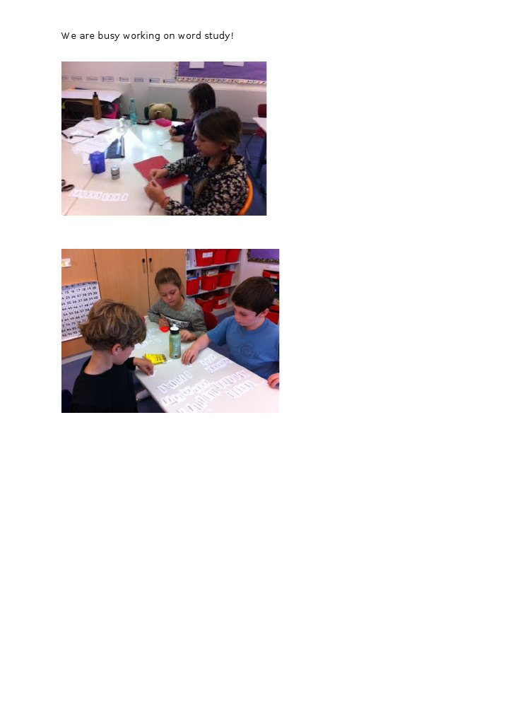 Engaging Word Study Activities | PDF | Language Arts & Discipline