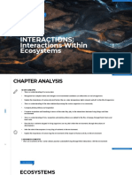 (SCI) Chapter 19 - Interactions Within Ecosystems