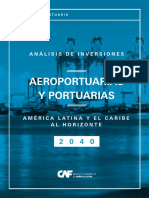 Análisis de Inversiones Portuarias en América Latina y El Caribe Al Horizonte 2040