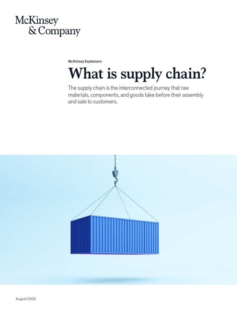 What Is Supply Chain PDF Supply Chain Sustainability
