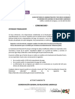 Comunicado - Constancia Situacion Fiscal