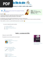 Download Le Site du Zro - Apprenez  crer votre site web   100 by daftworld SN66379202 doc pdf