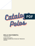 Catalogo Polos - Killa Mayorista