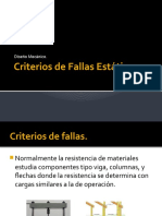 Criterios de Fallas Estáticos