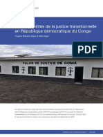 Les Possibilités de La Justice Transitionnelle