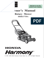 Honda Mower