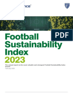 Brand Finance Football Sustainability Index 2023 Preview