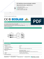 AS-Interface Sensor/actuator Module VBA-2E-G10-ZAL-1M-2V31-G