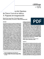 1996 - Programa de Detección Oportuna de Cáncer en México. II. Propuesta de Reorganización