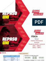 Repaso UNI Física Semana 1