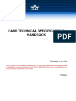 Cass Technical Specifications Handbook