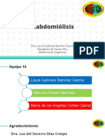 Rabdomiolosis PONENCIA FINAL