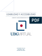 Usabilidad y Accesibilidad