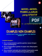 Model Pembelajaran Efektif