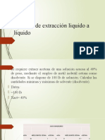 Segundo Ejemplo de Extraccion Liquido A Liquido