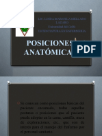 Posiciones Anatomicas