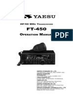 FT-450 Operation Manual