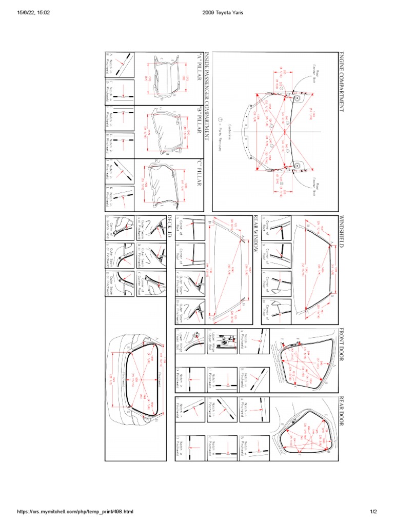 2009 TOYOTA YARIS REPAIR MANUAL PDF visual data 3