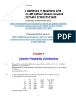 Applied Statistics in Business and Economics 4th Edition Doane Solutions Manual 1