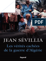 Les Vérités Cachées de La Guerre D - Algérie