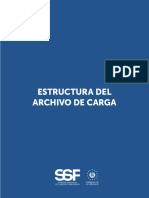 Estructura Del Archivo de Carga