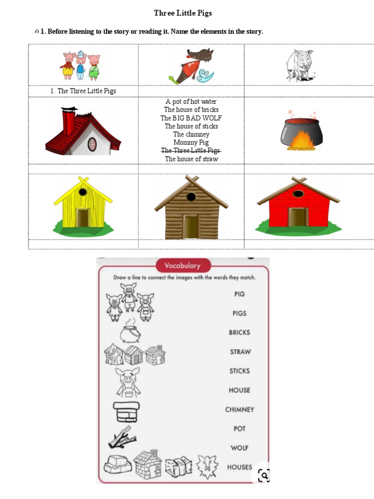 Los Tres Chanchitos Ingles Pdf Download Free Pdf English Fairy