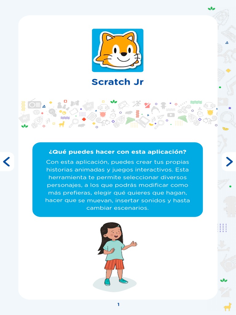 Orientaciones para el uso de la app scratch jr ok descargar gratis